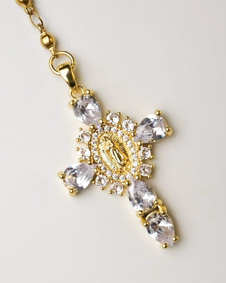 Rosary Cross Mary - Image 2
